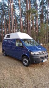 Volkswagen VW T5 Hochdach  Allrad Camper  Tischlerausbau  - Volkswagen T5: Hochdach