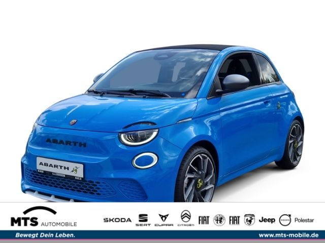 Abarth 500 Scorpionissima e Cabrio Navi Leder digitales