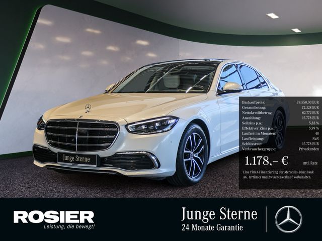 Mercedes-Benz S 400 d 4M Burmester3D Pano HUD Distronic Multib