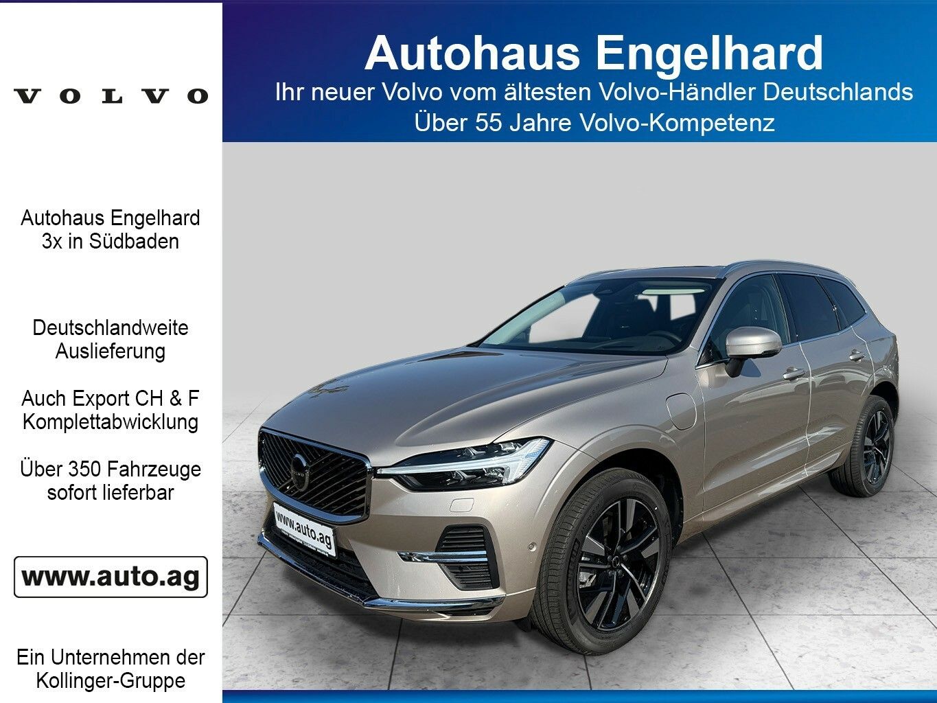 Volvo XC60 T6 PLUS BRIGHT LICHT LAGOM HUD