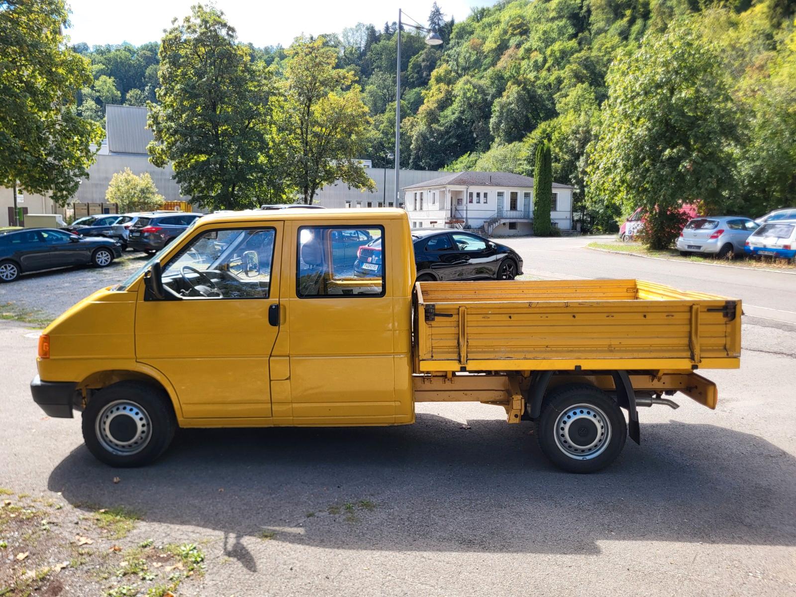 Volkswagen T4 Doka Pritsche Tip Top Service u. TüV neu!