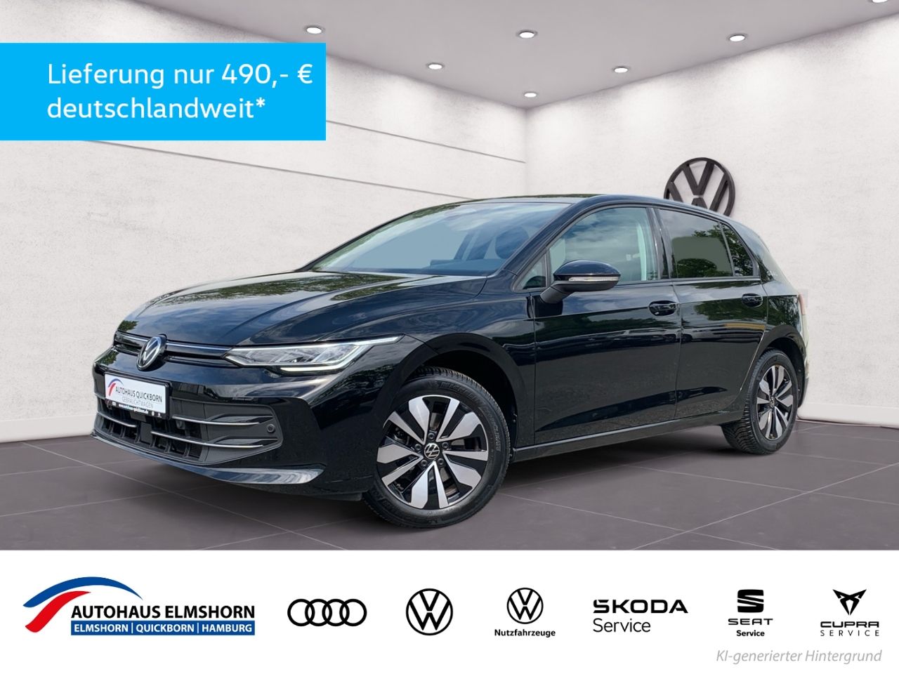 Volkswagen Golf VIII Goal 1.5 eTSI DSG AHK ACC APP NAVI KAM