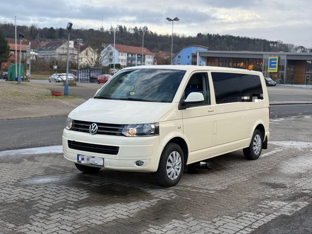 Volkswagen T5 Caravelle Lang 9Sitze Klimaautomatik Standhei