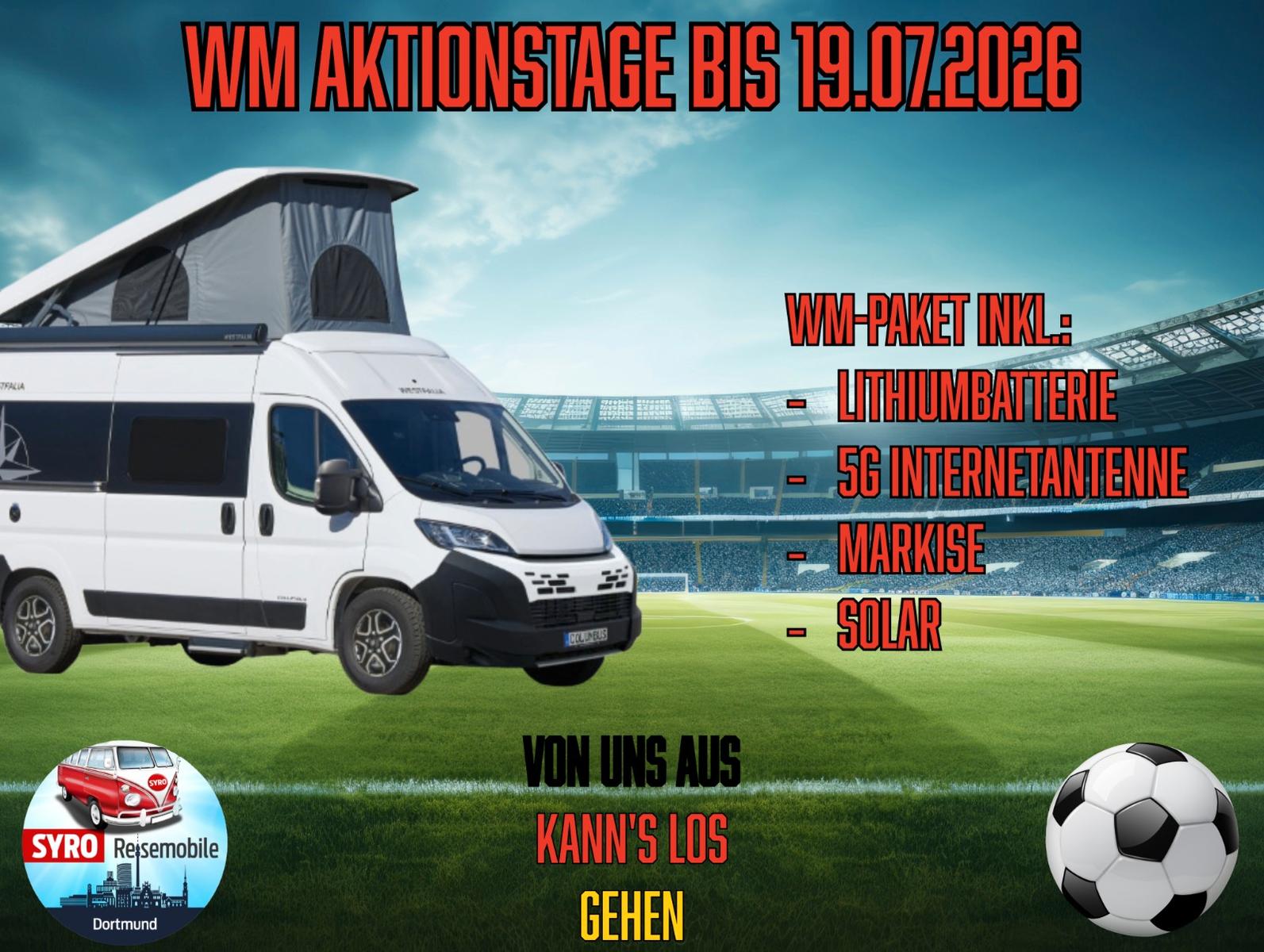 Westfalia James Cook 600 E - Worauf warten Sie noch?