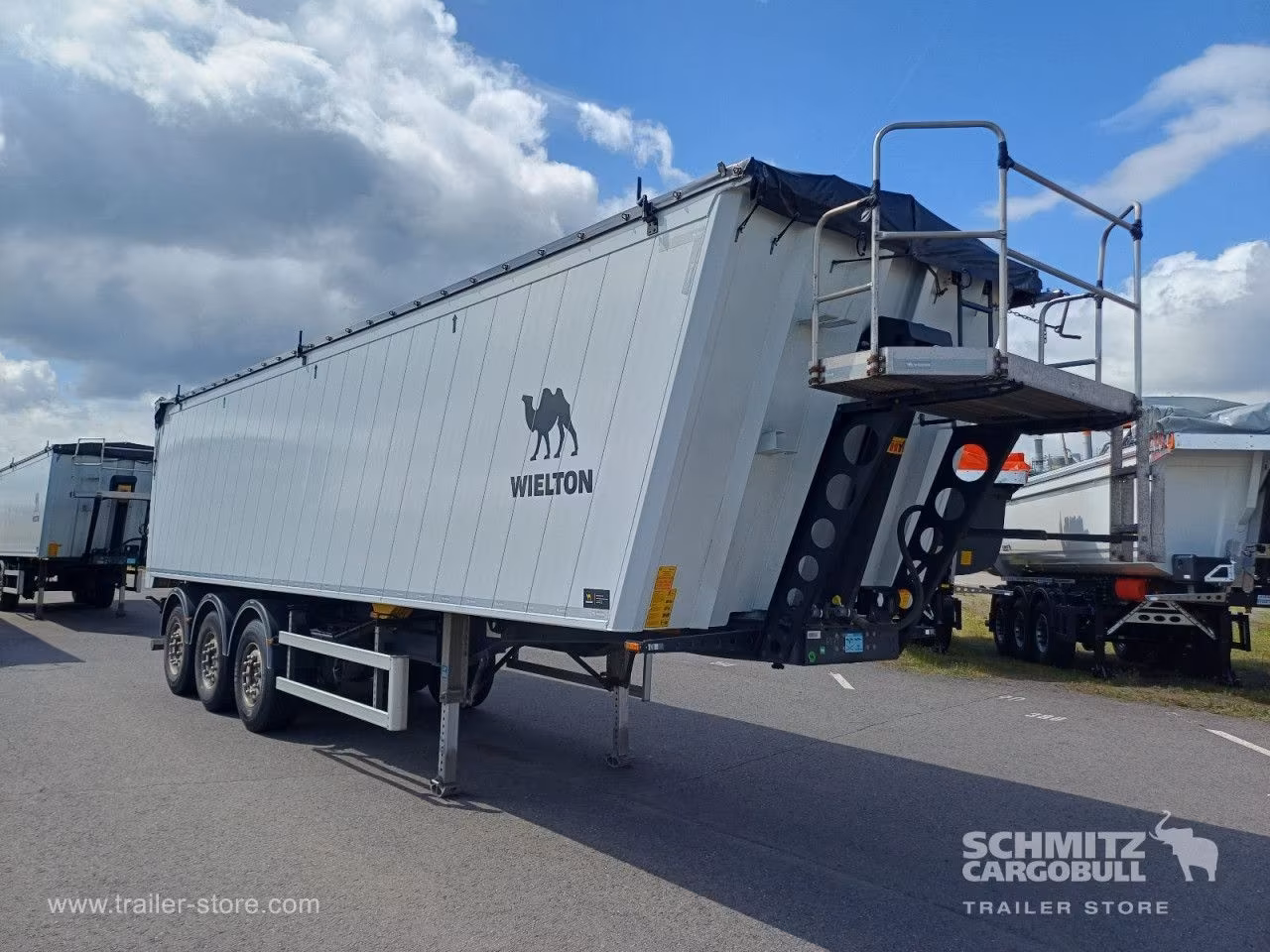 Wielton Kipper Alukastenmulde 51m³