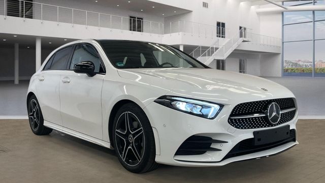 Mercedes-Benz A 200 AMG-Line Pano Night Tempomat Kamera Ambi.