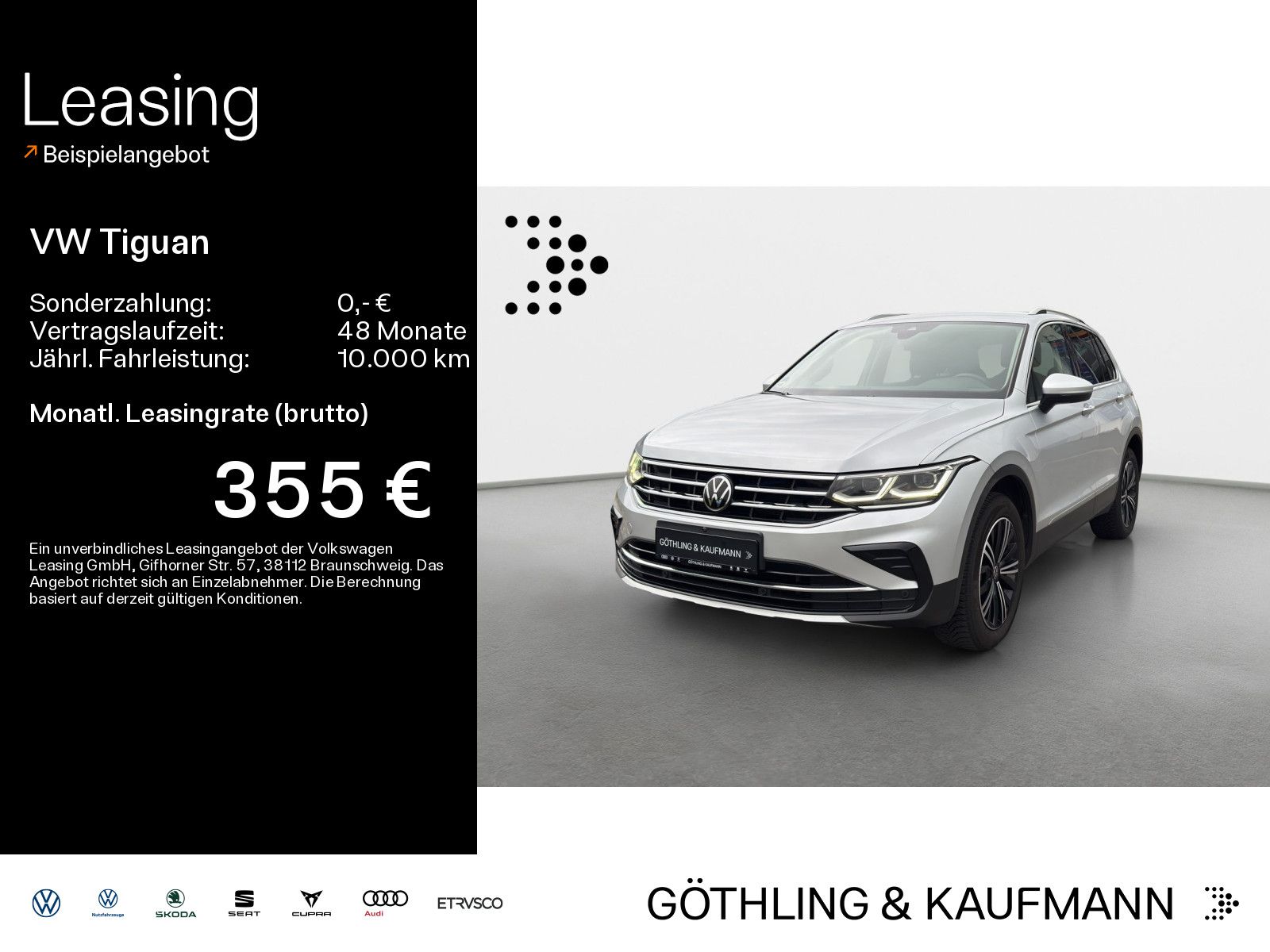 Volkswagen Tiguan Elegance 2.0TDI 4M *AHK*MATRIX*360*STDHZG