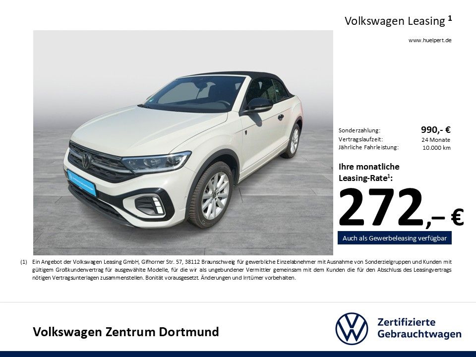 Volkswagen T-Roc Cabriolet 1.5 R-LINE EDITION KARMANN LEDER foto 3