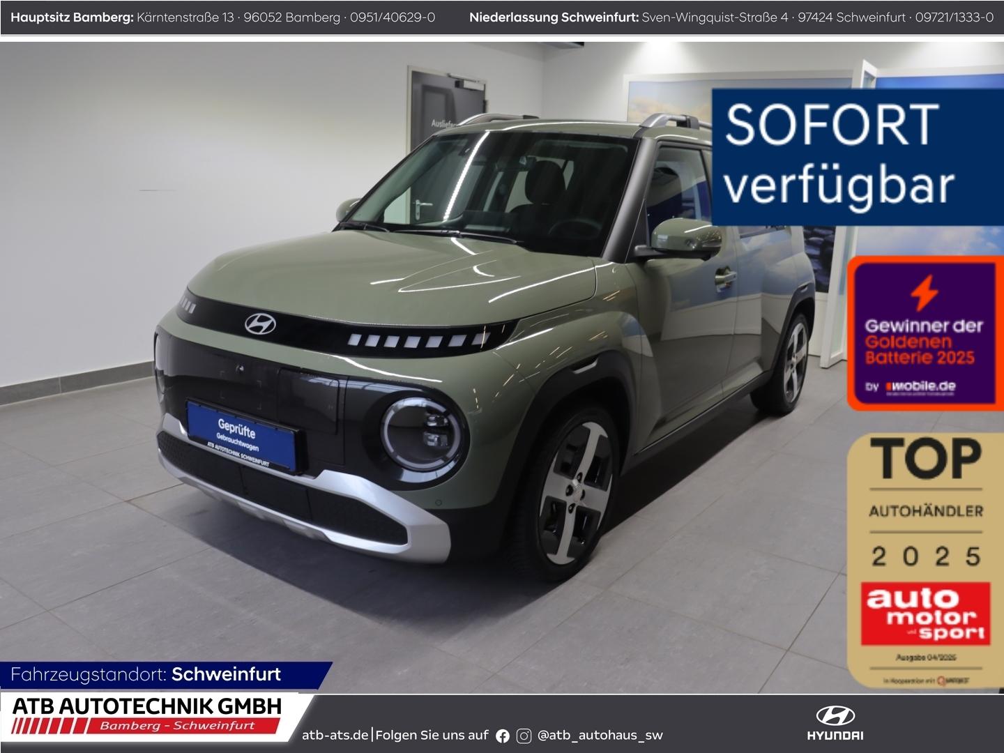 Hyundai INSTER Prime 49kWh 2WD 99,3%SOH Navi 360 Kamera