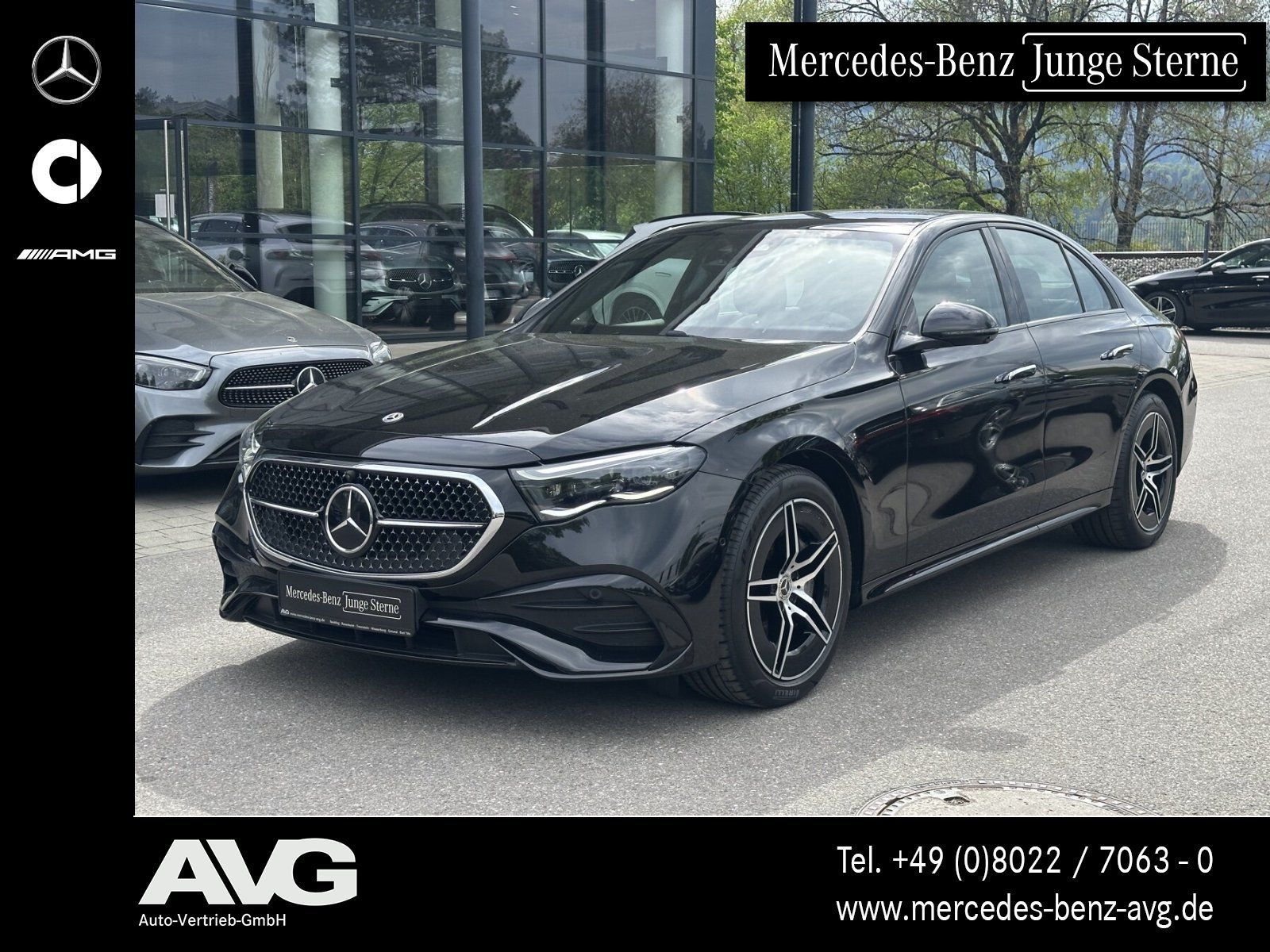 Mercedes-Benz E 400 e 4M AMG Pano HUD Night Burm4D Sitz-Klima