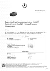 Mercedes-Benz C 200 T Avantgarde+AHK+360°Kamera+Ambiente+Easyp - Mercedes-Benz C 200: Kombi