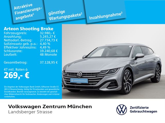 VW Arteon Shooting Brake R-Line 2.0 TSI AHK ACC IQ.
