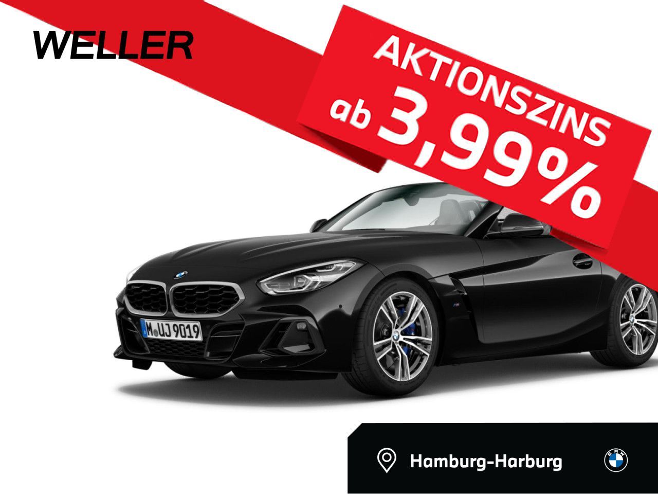 BMW Z4 20iA M SPORT LivePr,AdLED,HUD,St+G,Kam,MSitze