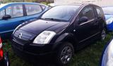 Citroën CC2 1.2L ;BK;2FH;ABS;ESP;ZVFB;1st.Hand;100TKm - schwarze Citroën C2