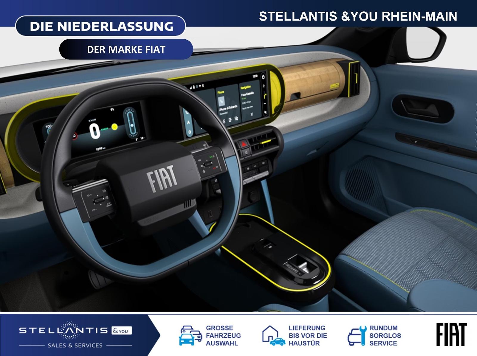 Fiat Grande Panda Elektro La Prima Navi Winterpaket
