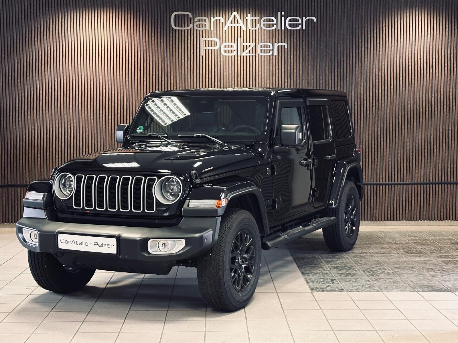 Jeep Wrangler Unlimited Sahara, Carbon Optik, 1 Hand