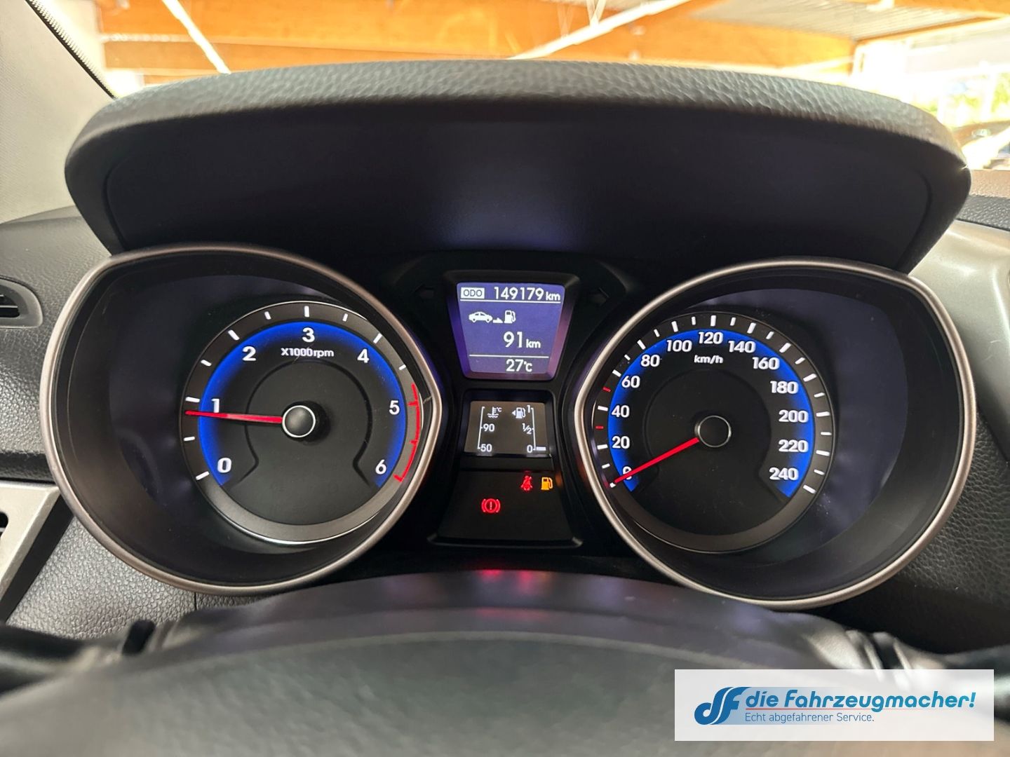 Fahrzeugabbildung Hyundai i30 Classic 1.4 CRDi DPF Alarm Berganfahrass. GA
