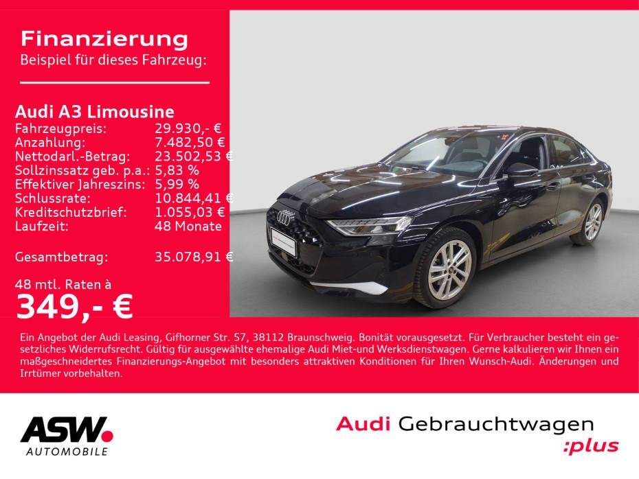 Audi A3 Limousine advanced TFSI NAVI LED RFK AHK ACC, миниатюра 2