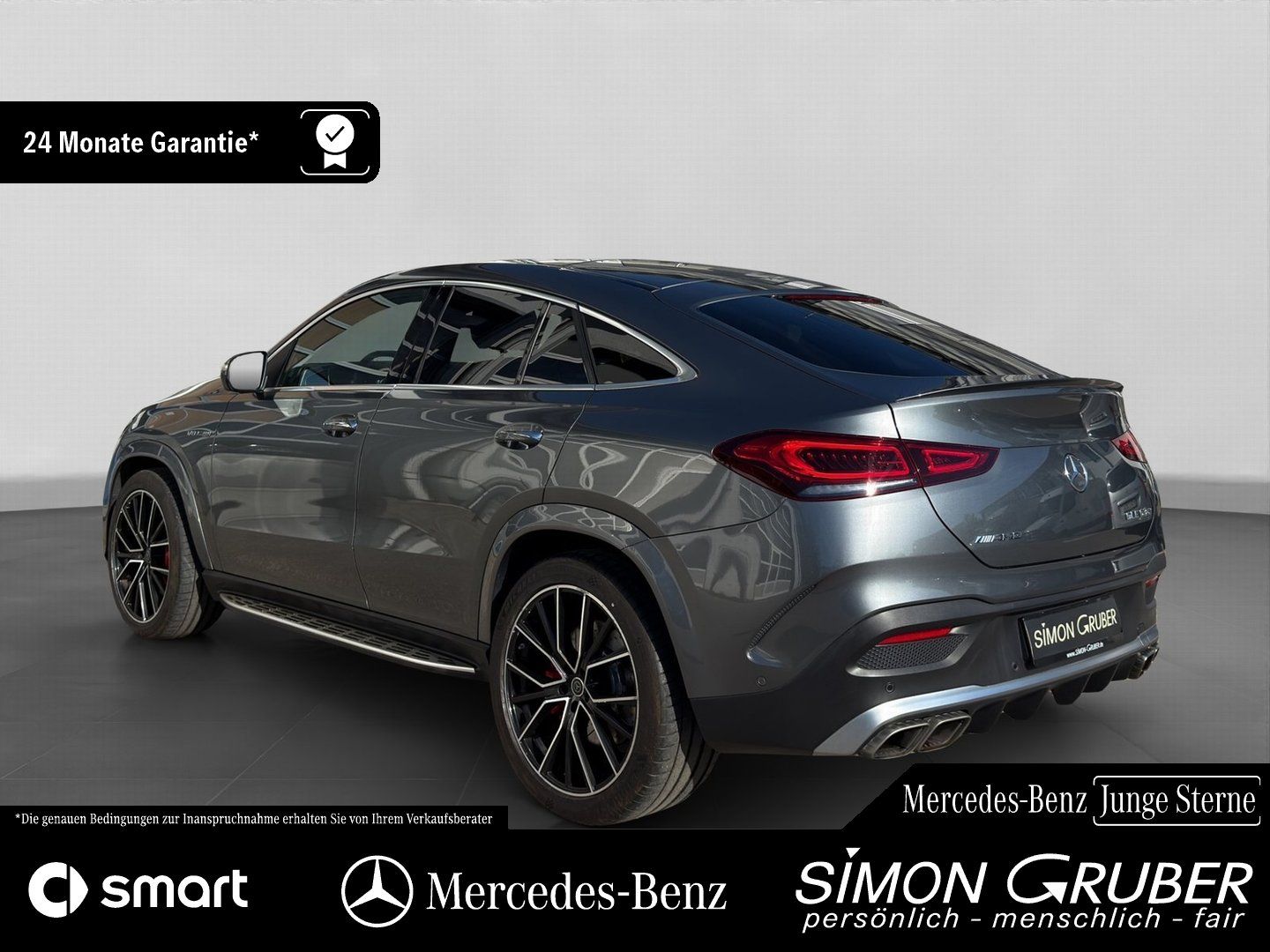 Fahrzeugabbildung Mercedes-Benz GLE 63 S 4M Coupé Pano AHK Burmester Drivers 360