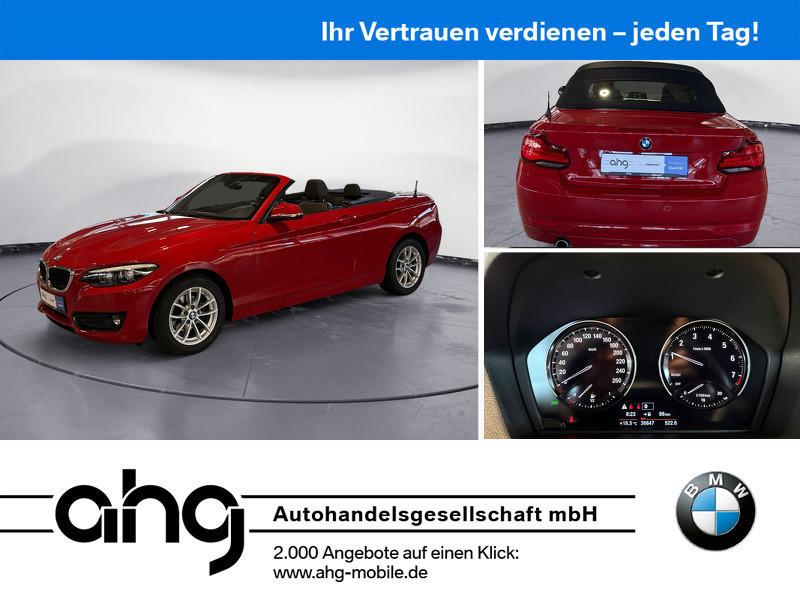 BMW 218i Cabrio Advantage Sitzheizung Xenon