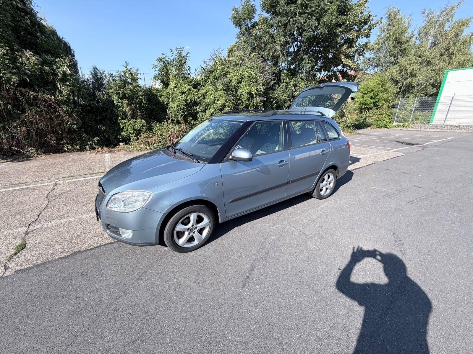 Skoda Fabia 2009 — rear view