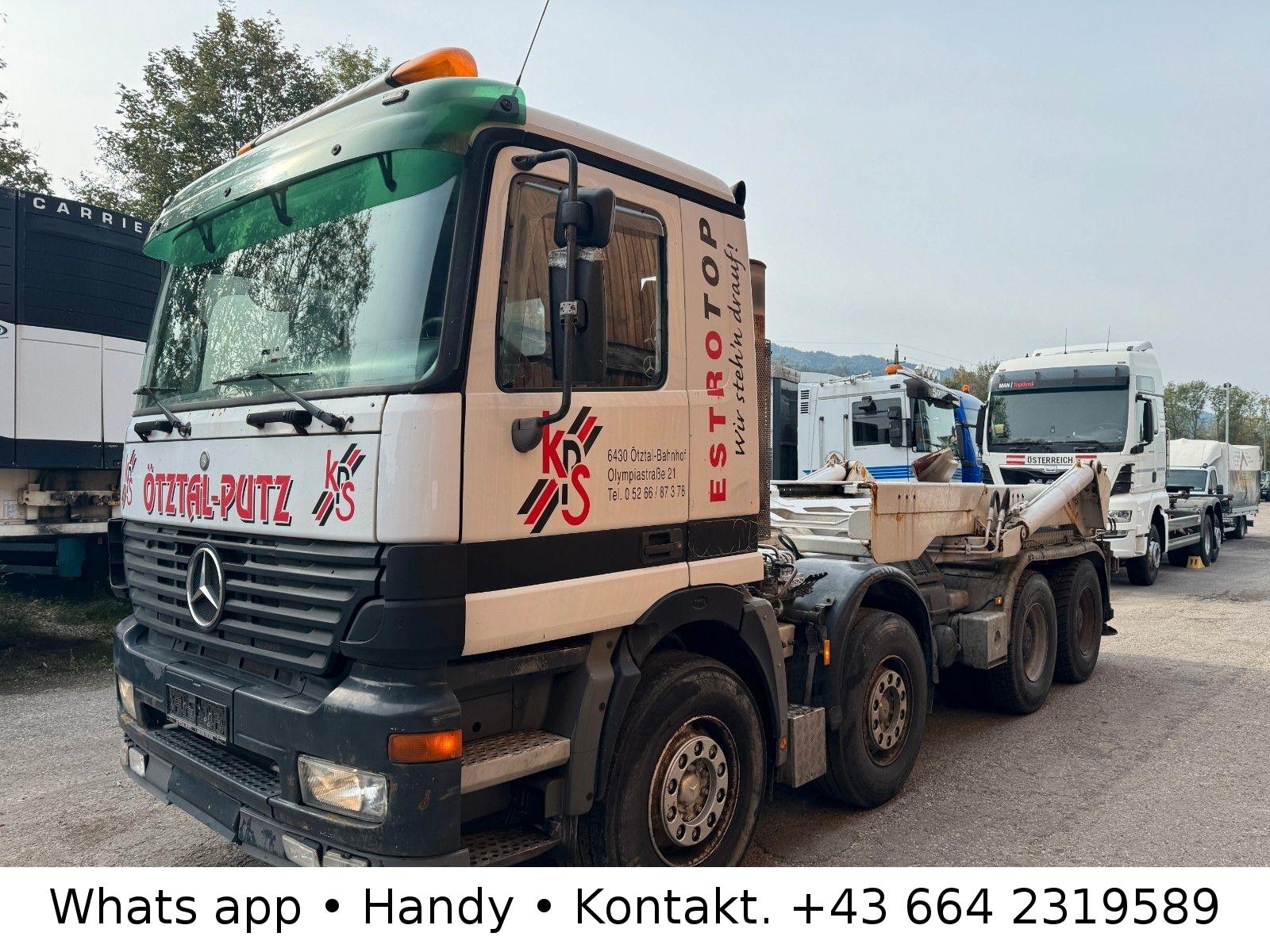 Mercedes-Benz Actros 3243 8x4 BB Silo Austeller Bj 2002