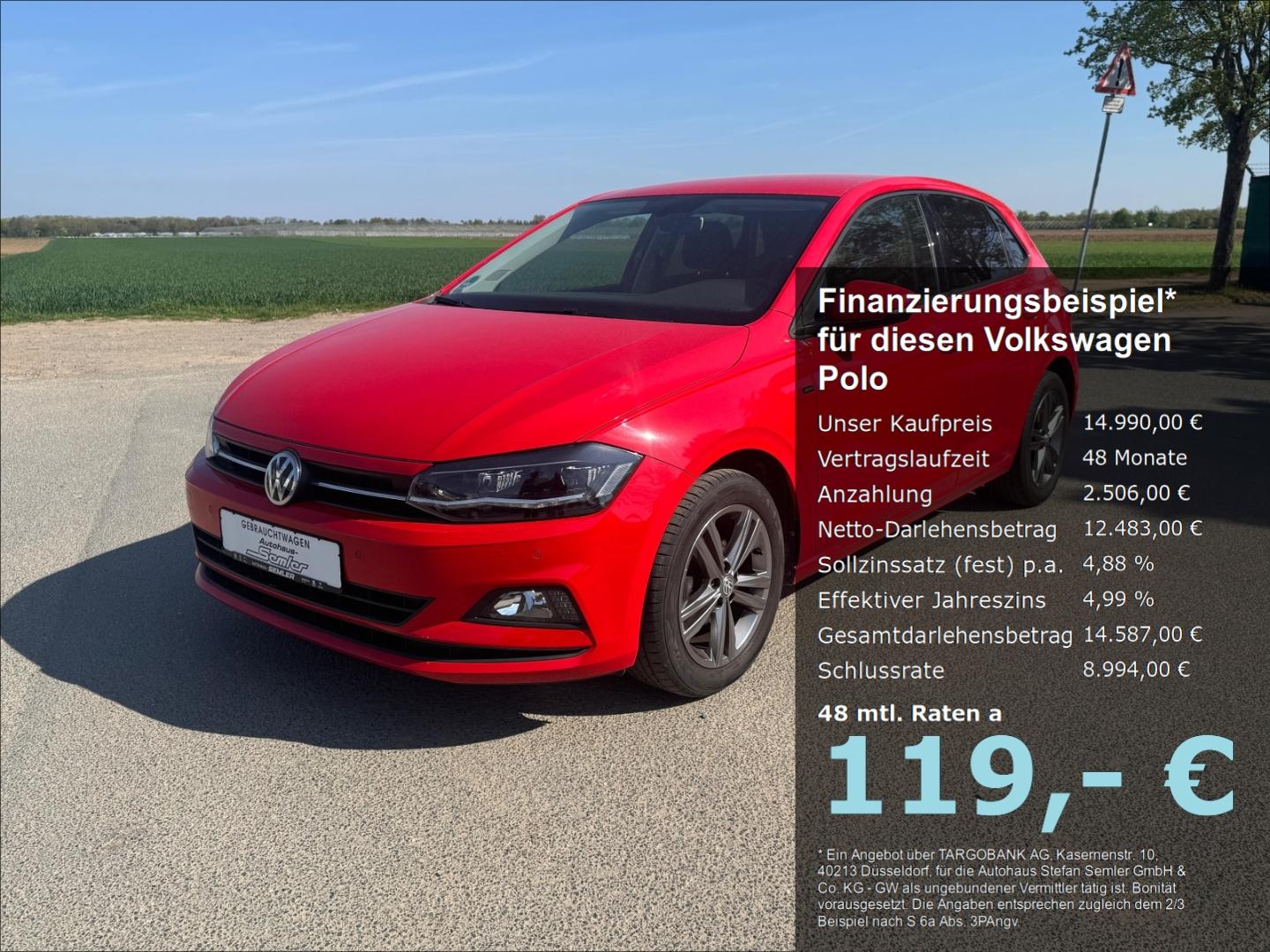 Volkswagen Polo VI Join 1.0l TSI 5-Gang SHZ LED V-COCK