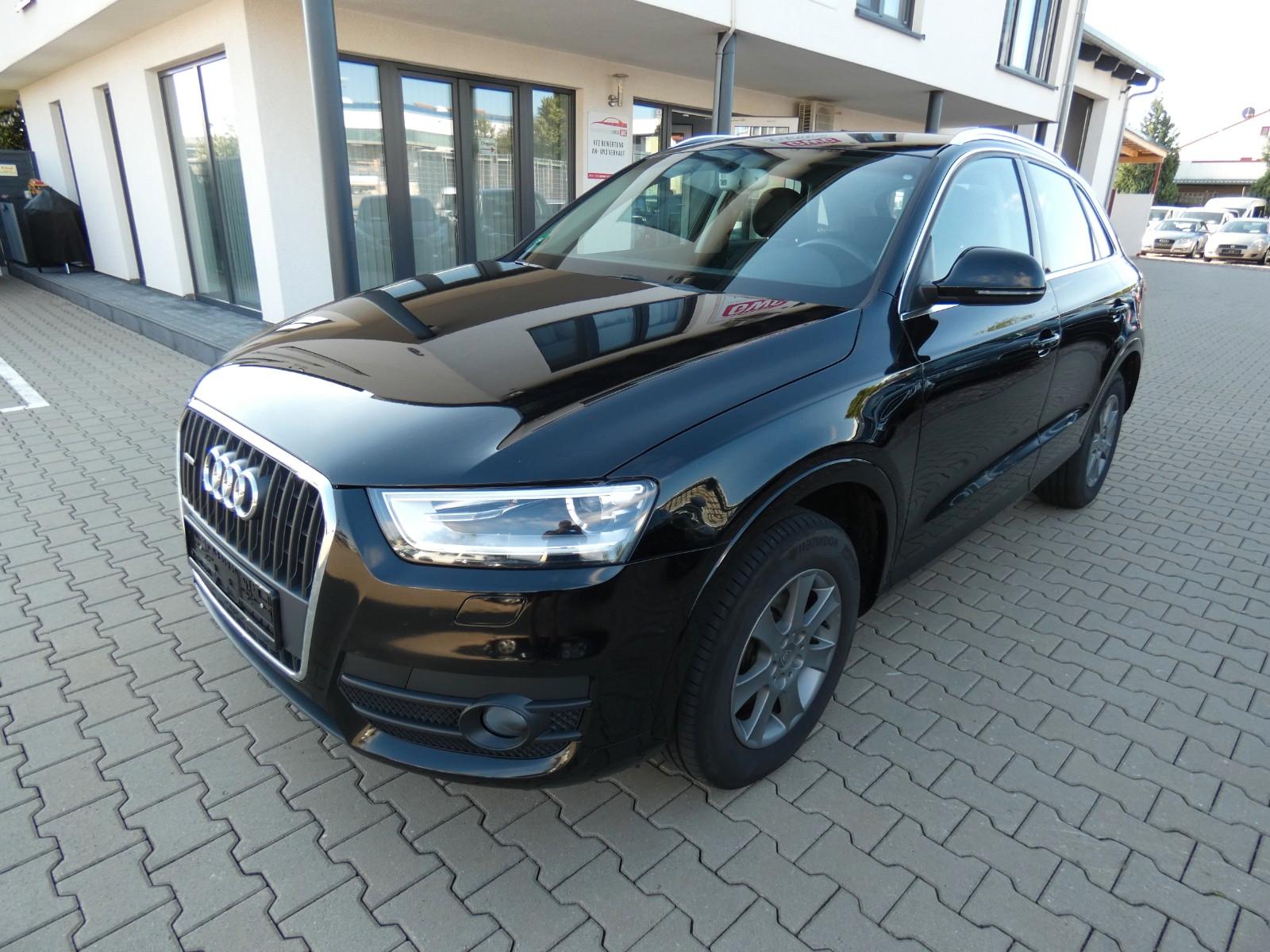 Audi Q3 2.0 TFSI quattro Alu Klima AHK Schwarz Met.