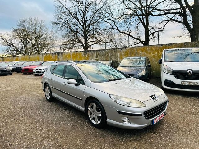 Peugeot 407 SW2,0 HDI BJ-2006 KLIMA PANORAMA TUV 6-2025