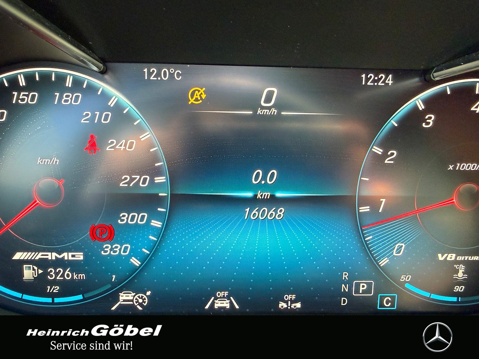 Fahrzeugabbildung Mercedes-Benz C 63 AMG S Burmester Carbon-Paket