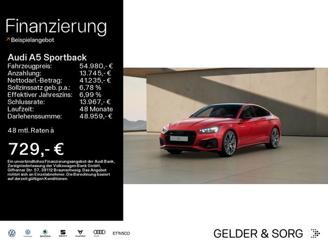 Audi A5 Sportback 40 TDI qu. S line comp.Editon*B&O*