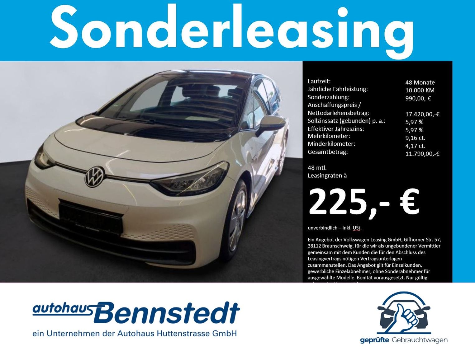 Volkswagen ID.3 Pro Performance LED NAVI-PRO PDC APP