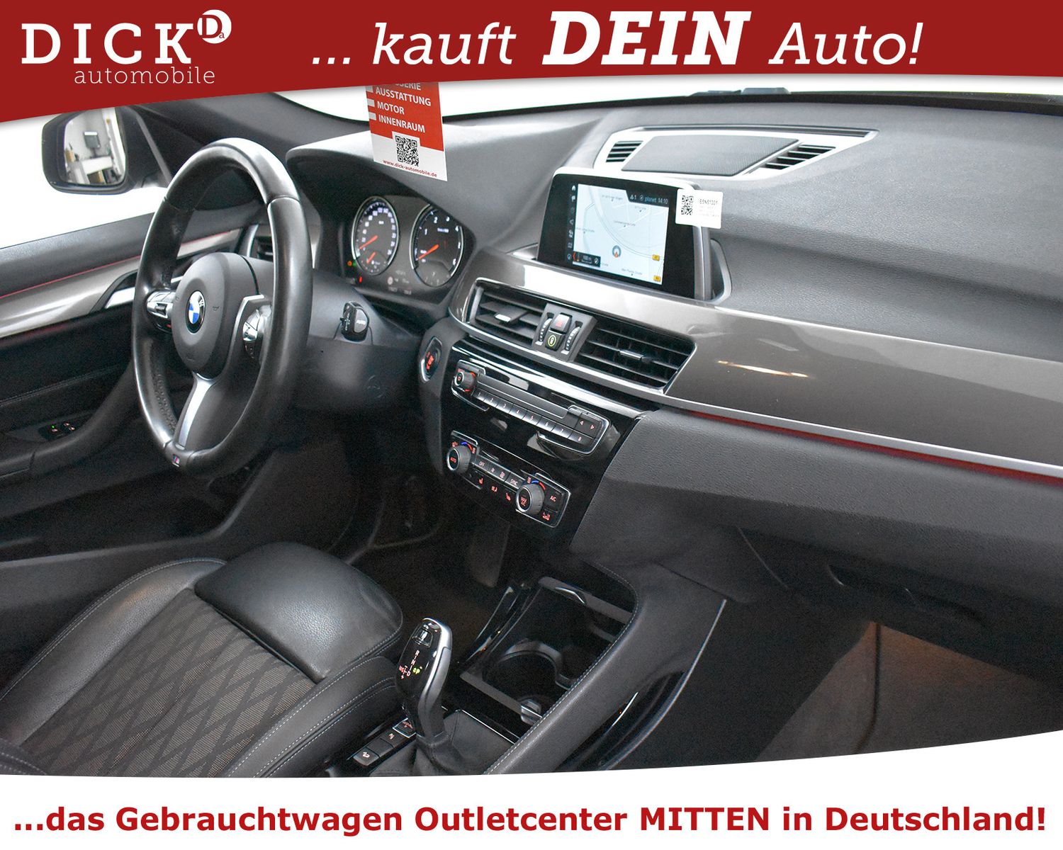 Fahrzeugabbildung BMW X1 xDr 20d Aut xLine NAV+KAM+LEDER+SHZ+LED+AHK+M