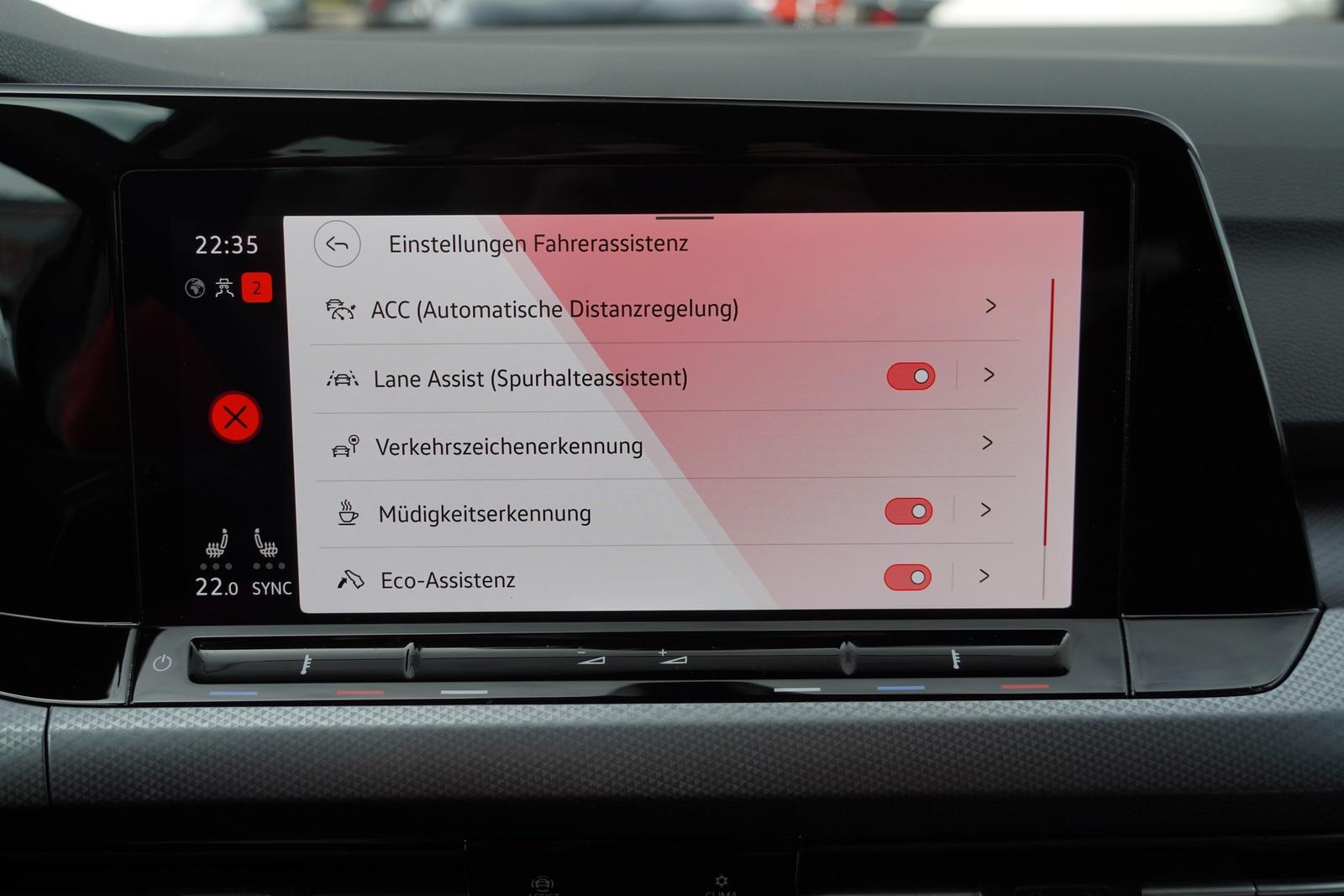 Volkswagen Golf VIII 1.5 TSI Active LED ACC Standheizung, миниатюра 13