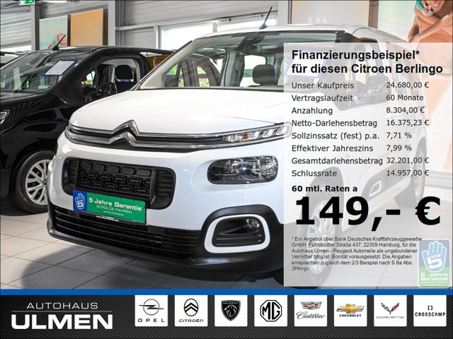 Citroën Berlingo Feel 1.2 PureTech 110 EU6d  2-Zonen-Kli