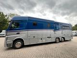 Mercedes-Benz Actros 2651 STX Wohnung 7-8 Pferde. - Gebraucht Tier-/Pferdetransport 2 pferde