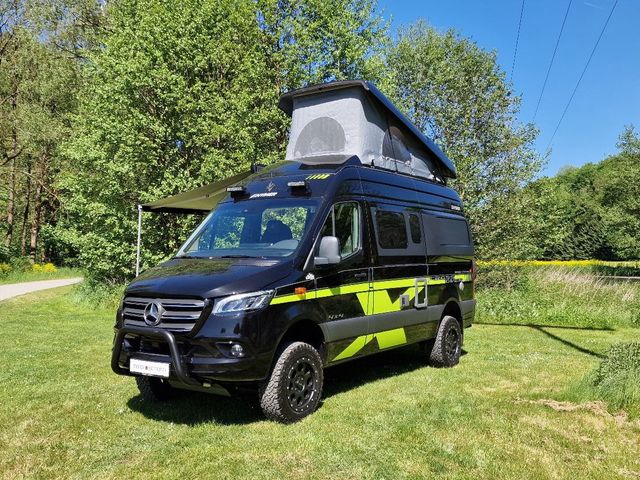 HYMER / ERIBA / HYMERCAR Grand Canyon S CrossOver Mercedes-Benz #offroad!