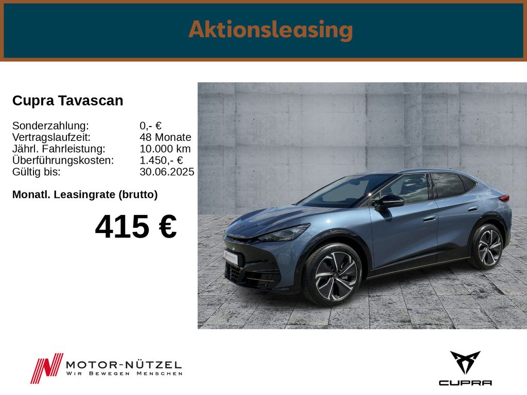 Cupra Tavascan VZ 340PS/ NAVI/ el. Heckkl./ MATRIX/SHZ