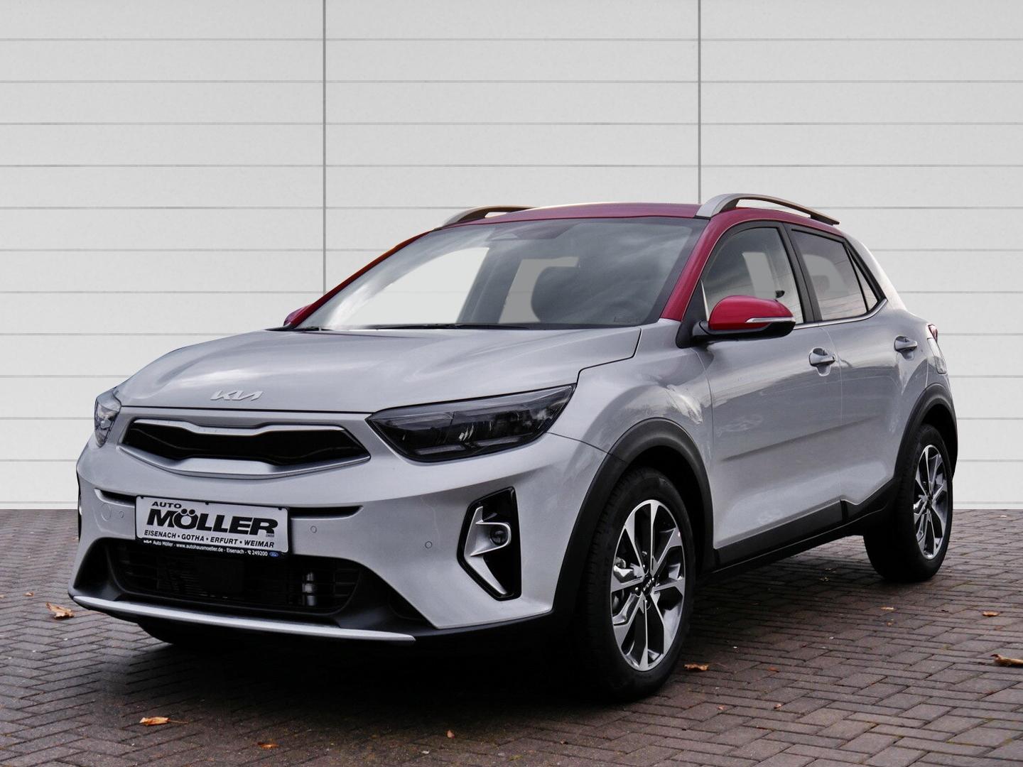Kia Stonic Platinum 1.0T 2-farbig Navi Leder Klimaau