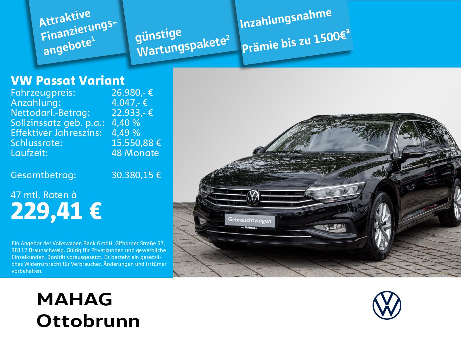 Volkswagen Passat Variant Business 1.5 TSI LED Navi Pano Pa