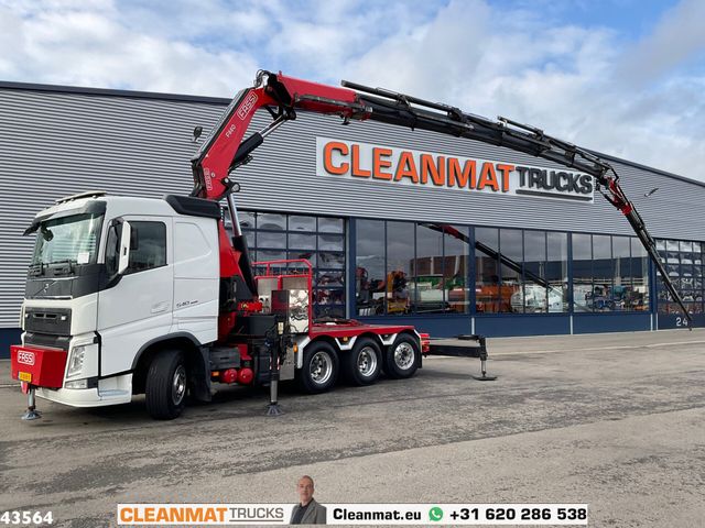 Volvo FH 540 8x4 Euro 6 Fassi 66 Tonmeter laadkraan +