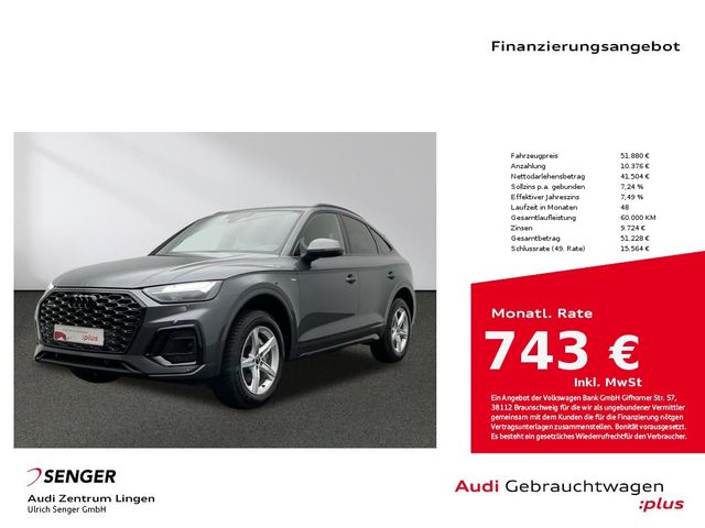 Audi Q5 Sportback S line 40 TDI quattro MMI LED AHK