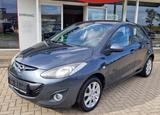 Mazda 2 Lim. 1.3  Active+Klimaauto/Sitzh./Allwetterr. - Mazda 2 mit Benzin-Antrieb: Grau, Limousine, mit Klimaautomatik