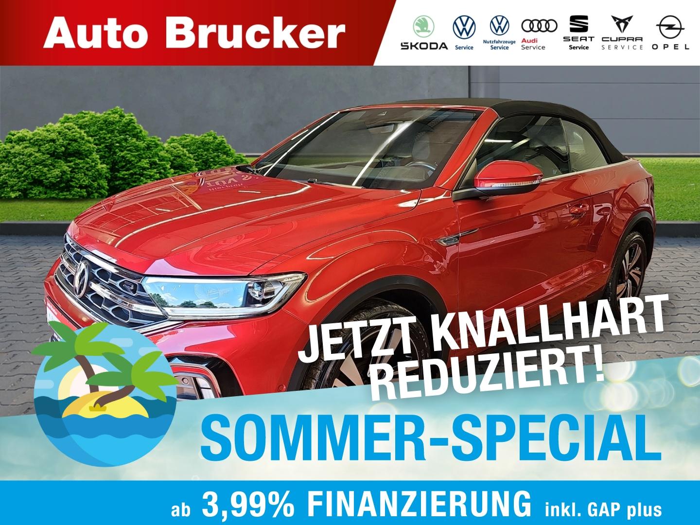 Volkswagen T-Roc Cabriolet R-Line+Navi+Alufelgen+elektr.Ver