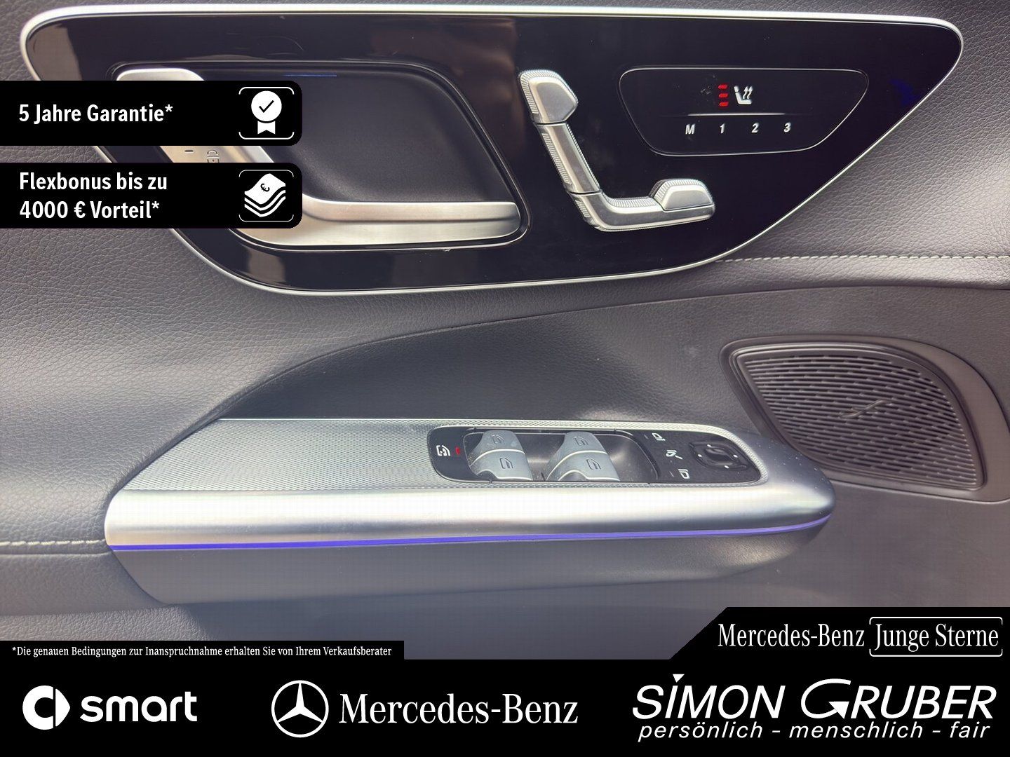 Fahrzeugabbildung Mercedes-Benz EQE 350 4M SUV Electric Art Trittbrett Ambi 20Zo