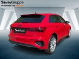 Audi A3 Spb S line APP+DAB+AHK+VIRT+ACC+LED+NAVI+PDC - mit Hybrid-Antrieb: Rot, Limousine