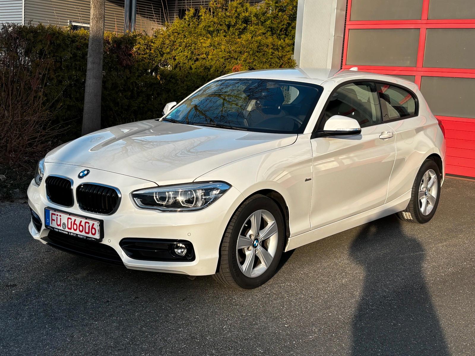 BMW 118 i Sport Line/ LED/SHZ/Tempomat/Navi/PDC/8-Fa