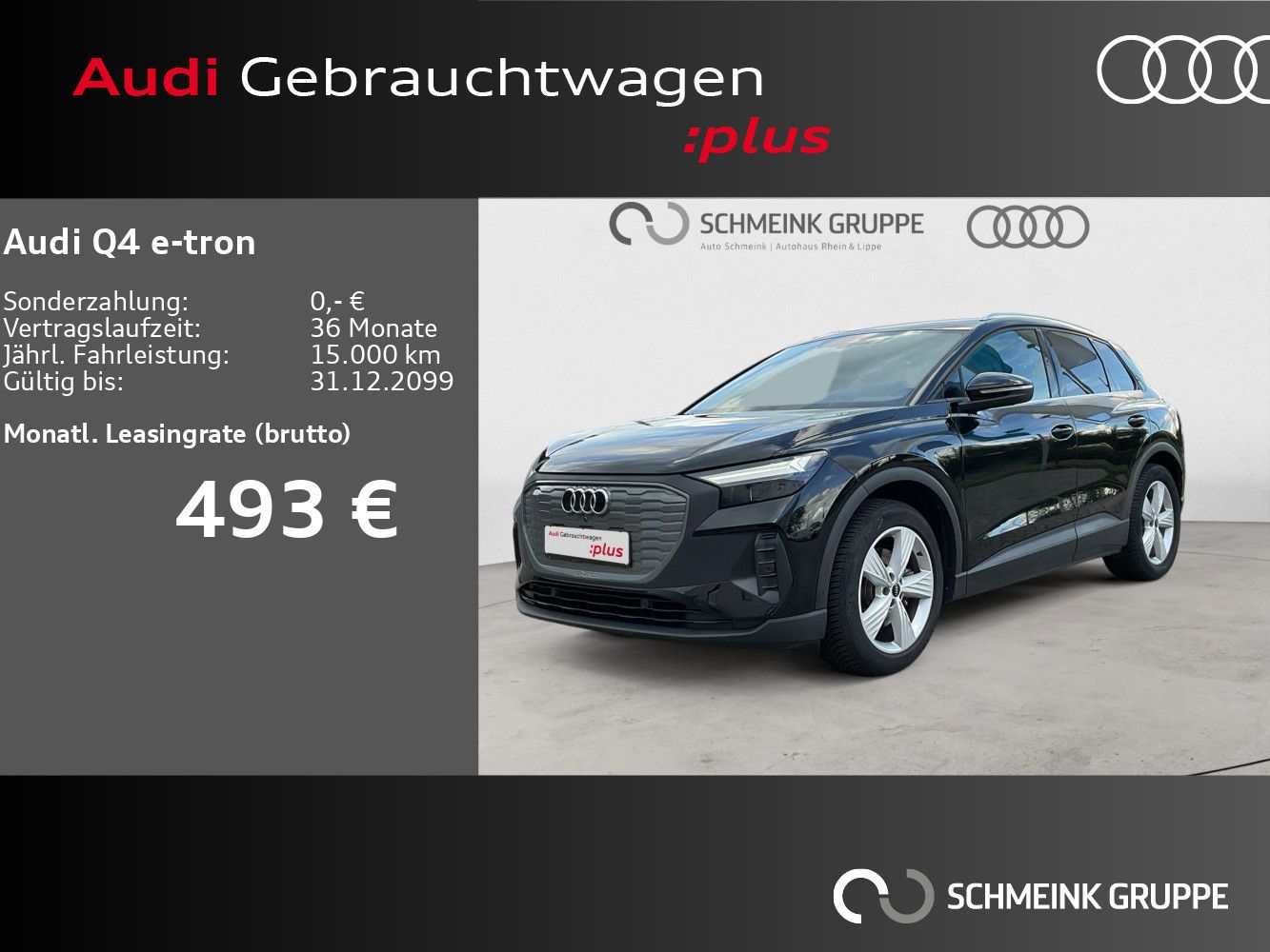 Audi Q4 e-tron 35 Navi AHK Allwetter SHZ Kamera