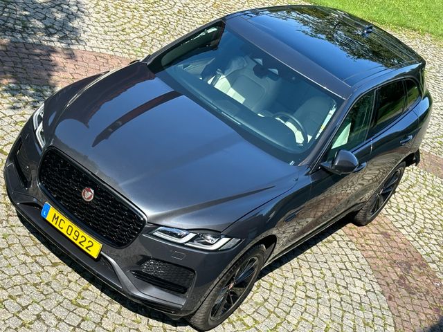 Jaguar F-Pace D200 R-DYNAMIC SE AWD damaged runs drives