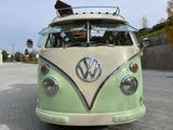 Volkswagen VW T1 Samba Volle Restauration inkl Tüv&H  1964 - mit Benzin-Antrieb: Grün, Van